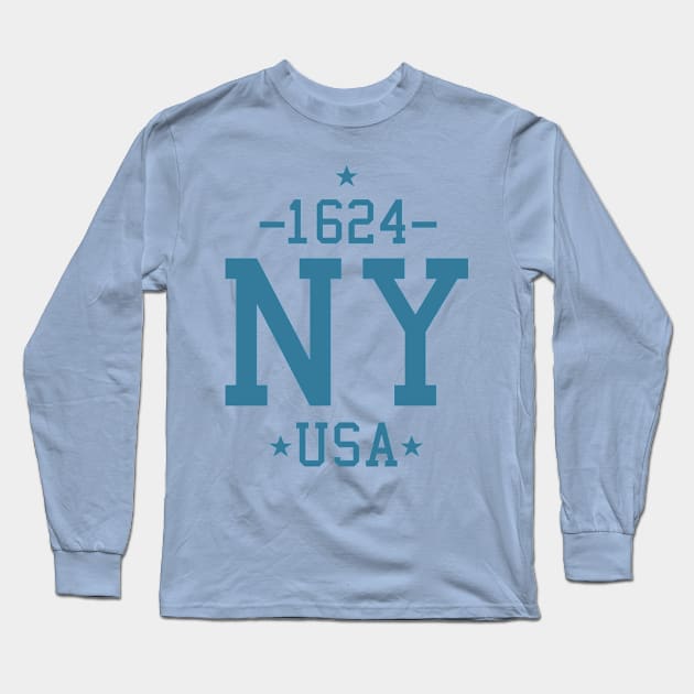 new york Long Sleeve T-Shirt by BekimART